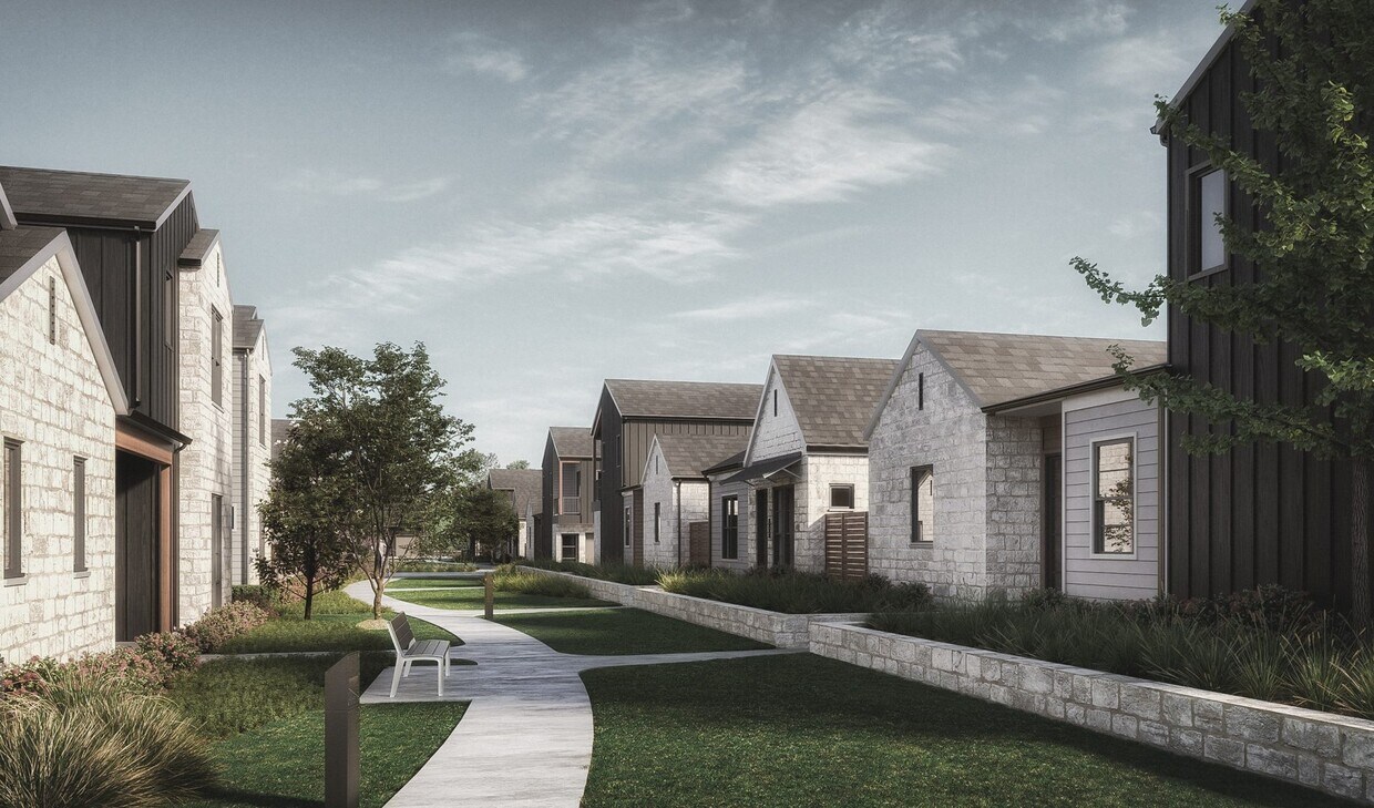 parcHAUS at Mustang Drive Townhomes for Rent Marble Falls, TX