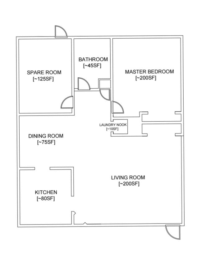 Floor Plan - 3137 Pearl Street Rd