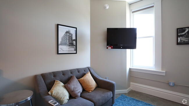 Sala de estar - Microliving @ 260 S 4th Street