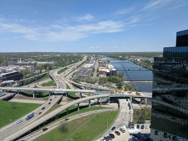 View from the balcony - 335 Bridge St NW