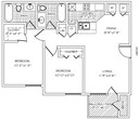 Two Bed / Two Bath