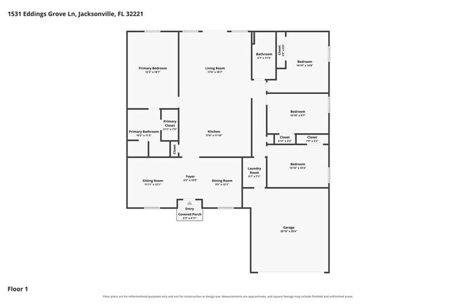 Foto del edificio - 1531 Eddings Grove Ln