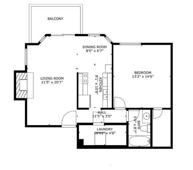 Plano de planta para 2031-L - 17652 E Loyola Dr