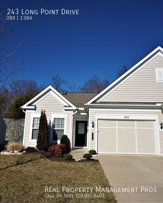 243 Long Point Dr, Fredericksburg, VA 22406 Townhome Rentals in
