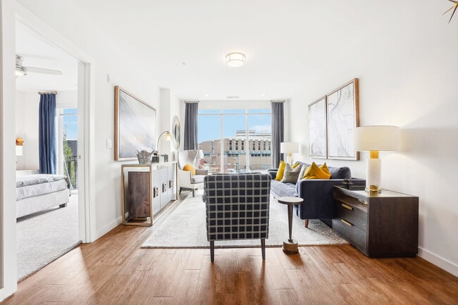 A1 1BR, 1BA - 707SF Bathroom - Carroll at Bellemeade