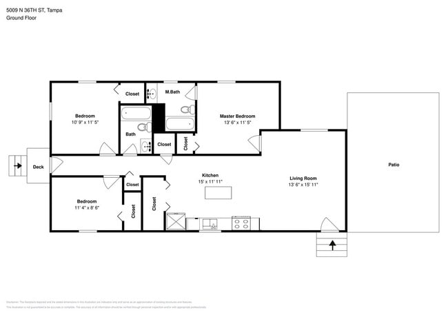 Building Photo - Beautiful 3 Beds 2 Baths Home in East Tampa!