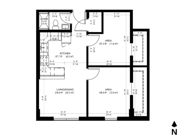 Floorplan - The HUB - Towers 5 & 6