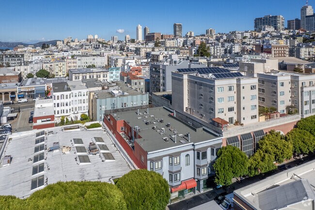 Aerial - 1448-1450 Pine St