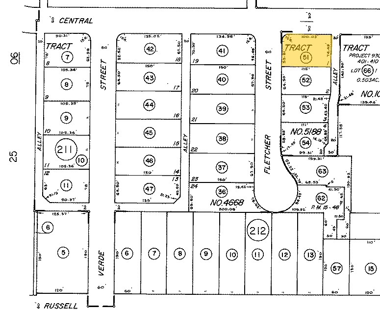 Plat Map - 13252 Fletcher St