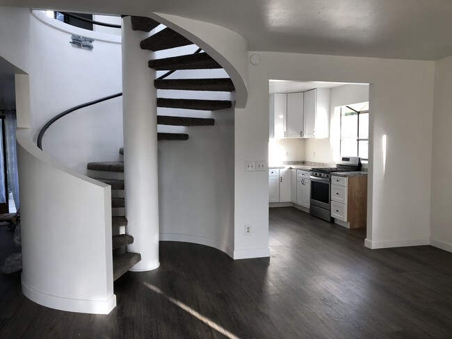 stairs with skylight - 478 Arcade Dr