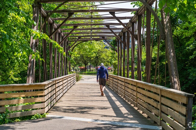 The Schuylkill River Trail runs through Phoenixville, providing residents a place to exercise.