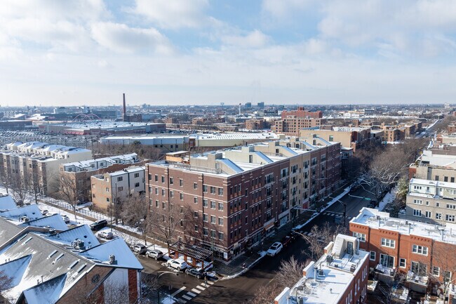 Aerial Context - 1855-1923 W Diversey Pky