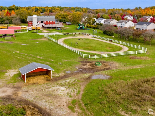 Real Life Day Camp & Farm is a great place for the kids to learn how to ride.