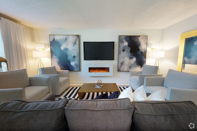 Sala de estar - Palmetto Creek Townhomes