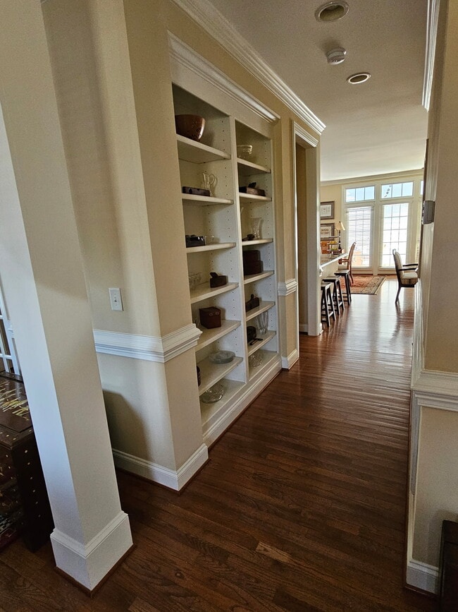 Built in bookshelves - 1133 N Blount St
