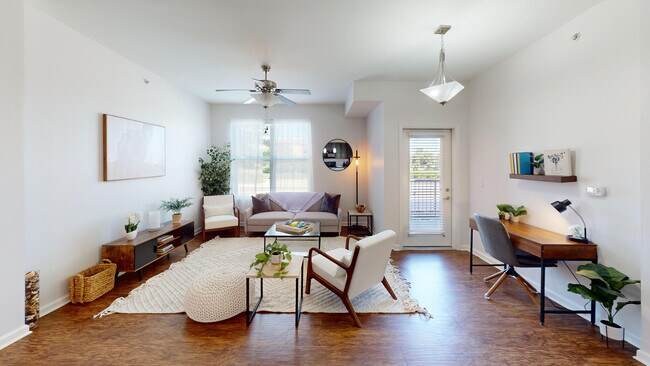 Plano de planta Primrose, sala de estar - Watermark at Jordan Creek