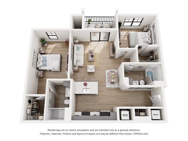 Floorplan - Junction at Fayetteville
