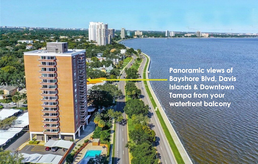 Water View 12th floor - 4015 Bayshore Blvd