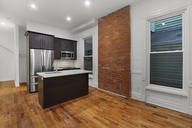 Kitchen & Living Room - 57 Trumbull St