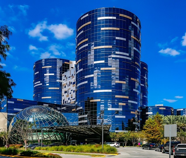 The Arnold Palmer Hospital for Children is located in SoDo