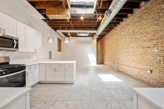 2 large skylights - 2021 S Throop St