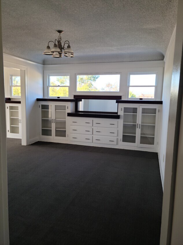 Original Built-Ins in the formal dining room - 2318 3rd Ave
