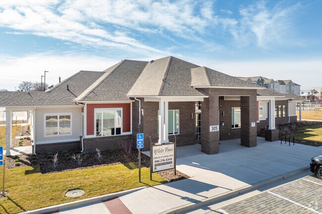 Building Entrance - WHITE PINES