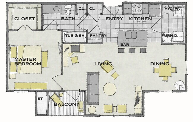Foto del interior - Apartments at Grand Prairie