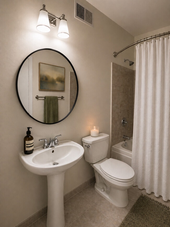 1BR, 1BA, Bath - The 700