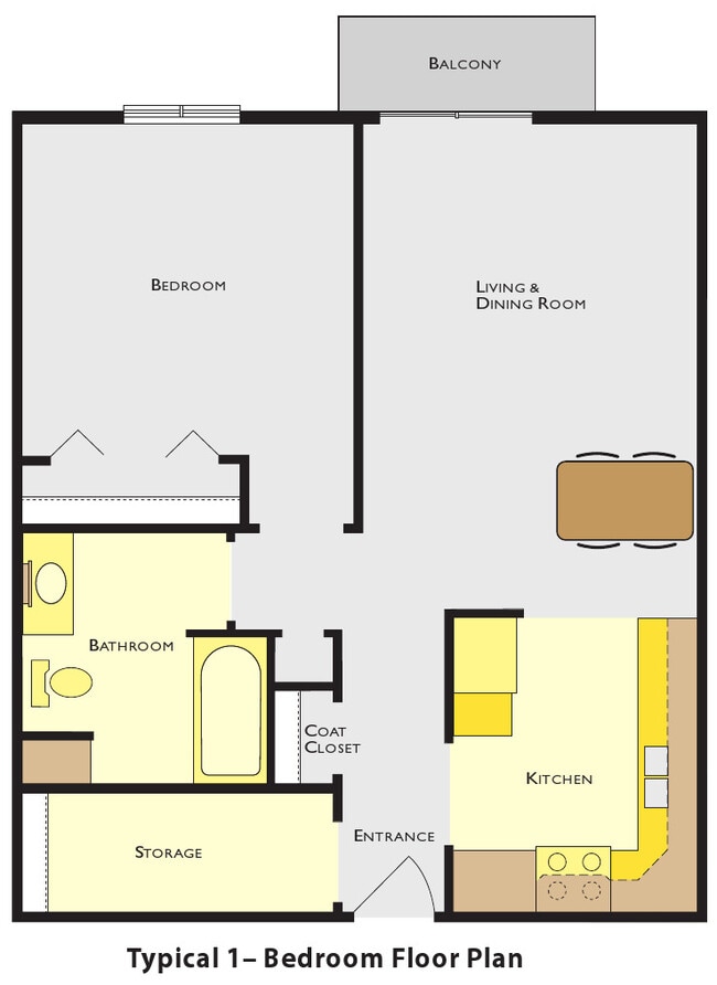 1 Bed/ 1 Bath - Washington Park Apartments