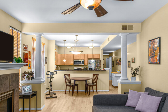 Dining Area and Kitchen - 1655 N Humboldt St