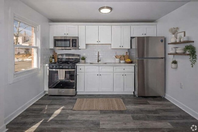 1HAB, 1BA - Cocina - Puesta en escena virtual - Jefferson Gardens