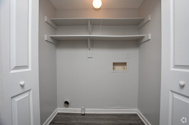 Laundry closet - The Bluffs Apartment Homes