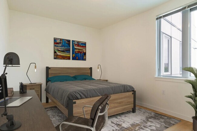Estudio de 380 pies cuadrados - Jefferson Yards Apartments