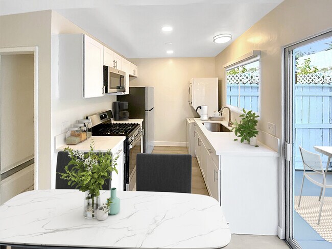 New energy efficient stainless steel appliances - 10223 Palms Blvd