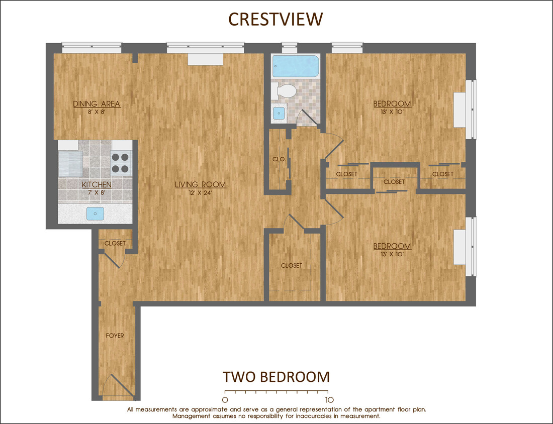 Plano de planta - Crestview
