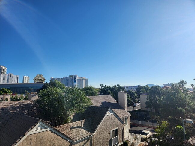 View from balcony - 360 E Desert Inn Rd