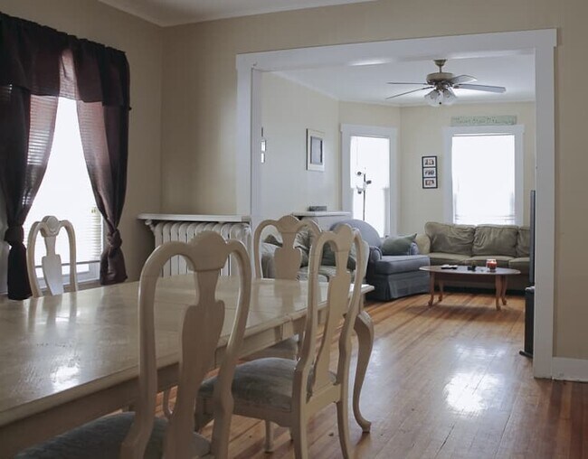 Dining room into living room - 94 Partridge St