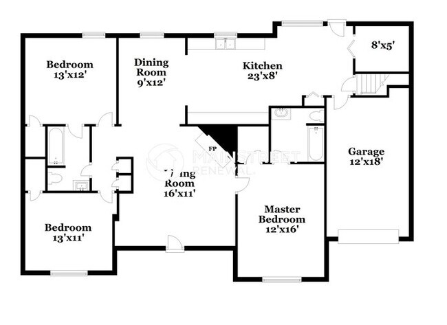 Foto del edificio - 4 Bedroom Pet-Friendly Home in Hampton, GA with Main Street Renewal