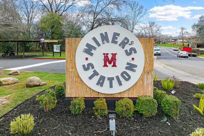 Entrance Signage - Miner's Station