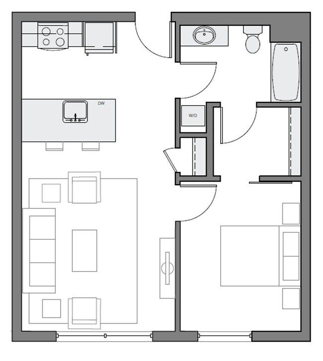 Foto del interior - Crane Interbay Apartments