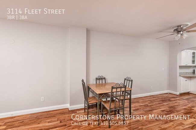 Building Photo - 3 bed, 3 bath I $2500| 3114 Fleet St. Balt...