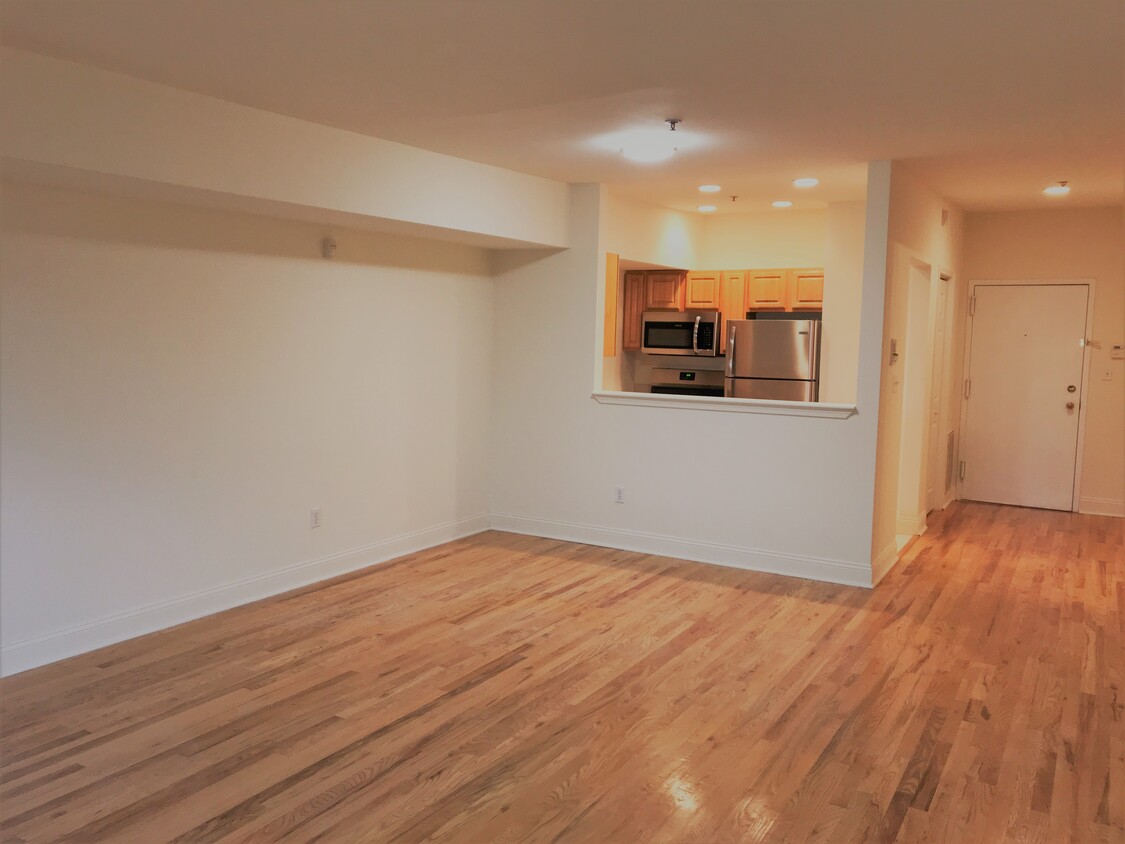Living Room and Kitchen - 85 Madison St