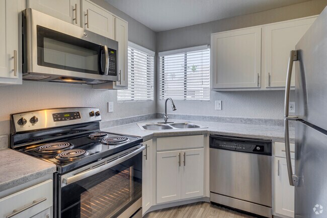 Cocina - 1BR, 1BA - 789SF - Morningside at Scottsdale Ranch