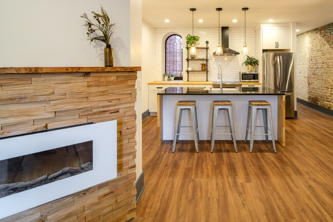 Extra large kitchen island (9 ft. Long x 3 Ft Wide) with seating - 1330 Maryland Ave NE