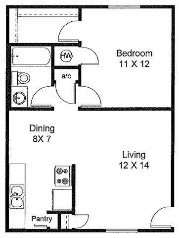 1BR/1BA - Ingram Homes