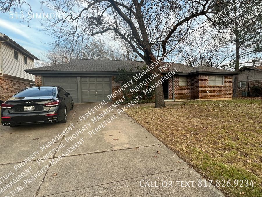 513 Simmons Dr, Euless, TX 76040 House Rental in Euless, TX