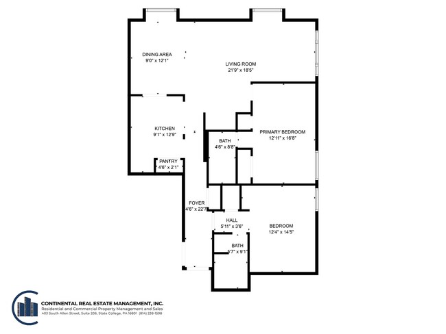 Foto del edificio - Downtown 2 Bedroom/2 Bathroom Apartment
