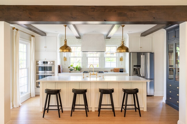 Newly renovated kitchen includes a 10 foot island and hidden storage in the back - 1697 Pinehurst Ave