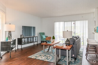 2BR, 2BA - 1,000 SF - Living Room - Metro Village Luxury Apartments